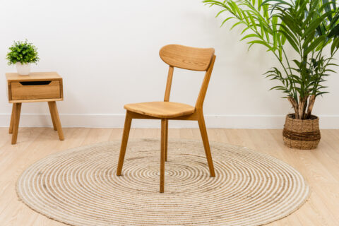 Viken Oak Chair – Solid Oak Dining Chair for Modern and Classic Interiors | Free delivery